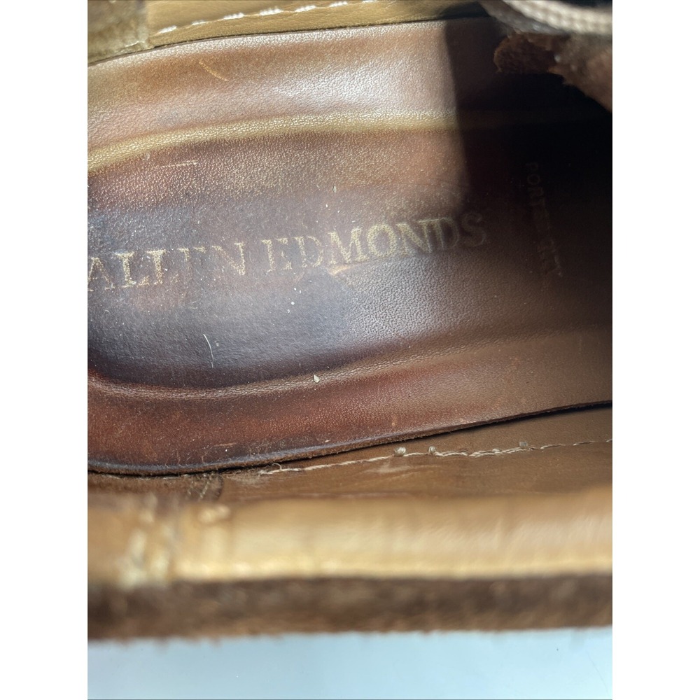 Allen Edmonds Porter City Men's Brown Suede Casual‎ Derby Sneakers 10 D - Picture 12 of 12